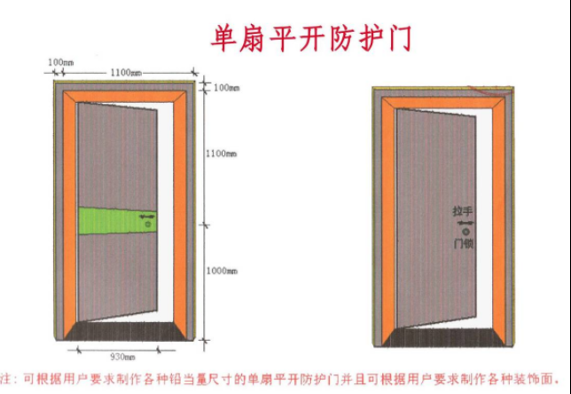 怒江2mmpb防护铅门